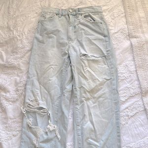 Light Wash Garage Jeans